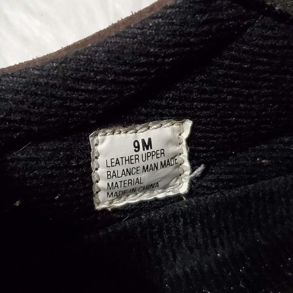 Y2K Red Head Brown Suede Slip On Shoes Rubber Sole, 9 - Picture 6 of 7